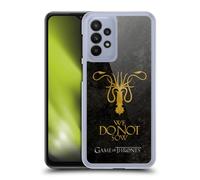 Head Case Designs Officially Licensed HBO Game of Thrones Greyjoy Dark Distressed Look Sigils Hard Back Case Compatible With Samsung Galaxy A23 / 5G (2022)