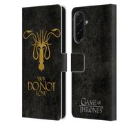 Head Case Designs Officially Licensed HBO Game of Thrones Greyjoy Dark Distressed Look Sigils Leather Wallet Case Compatible With Samsung Galaxy A36 5G