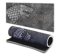 Head Case Designs Officially Licensed HBO Game of Thrones House Stark Graphic Art 23.62 x 11.81 x 0.12 inches (600 x 300 mm) - L Gaming Office Desk PC Keyboard Mouse Mat Pad