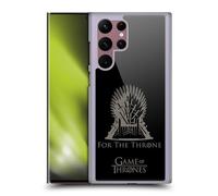 Head Case Designs Officially Licensed HBO Game of Thrones Iron Seat Vector Season 8 For The Throne Art Hard Back Case Compatible With Samsung Galaxy S22 Ultra 5G