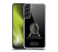 Head Case Designs Officially Licensed HBO Game of Thrones Iron Seat Vector Season 8 For The Throne Art Hard Back Case Compatible With Samsung Galaxy S22+ 5G
