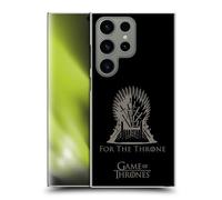 Head Case Designs Officially Licensed HBO Game of Thrones Iron Seat Vector Season 8 For The Throne Art Hard Back Case Compatible With Samsung Galaxy S24 Ultra 5G