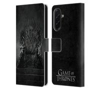 Head Case Designs Officially Licensed HBO Game of Thrones Iron Throne Key Art Leather Wallet Case Compatible With Samsung Galaxy A36 5G