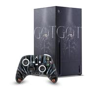 Head Case Designs Officially Licensed HBO Game of Thrones Jon Snow Iron Throne Sigils and Graphics Game Console Wrap and Game Controller Skin Bundle Compatible With Xbox Series X