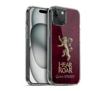 Head Case Designs Officially Licensed HBO Game of Thrones Lannister Dark Distressed Look Sigils Gel Case [Military Grade Protection] Compatible with Apple iPhone 15 Plus and Compatible with MagSafe