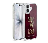 Head Case Designs Officially Licensed HBO Game of Thrones Lannister Dark Distressed Look Sigils Gel Case [Military Grade Protection] Compatible with Apple iPhone 17 and Compatible with MagSafe