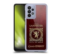 Head Case Designs Officially Licensed HBO Game of Thrones Lannister Metallic Sigils Hard Back Case Compatible With Samsung Galaxy A23 / 5G (2022)