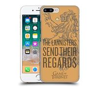 Head Case Designs Officially Licensed HBO Game of Thrones Lannister Season 8 For The Throne Art Hard Back Case Compatible With Apple iPhone 7 Plus/iPhone 8 Plus