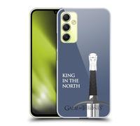 Head Case Designs Officially Licensed HBO Game of Thrones Longclaw King North Graphics Hard Back Case Compatible With Samsung Galaxy A34 5G