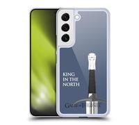 Head Case Designs Officially Licensed HBO Game of Thrones Longclaw King North Graphics Hard Back Case Compatible With Samsung Galaxy S22 5G