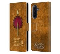 Head Case Designs Officially Licensed HBO Game of Thrones Martell Dark Distressed Look Sigils Leather Wallet Case Compatible With Samsung Galaxy A17 4G / 5G
