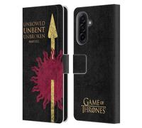 Head Case Designs Officially Licensed HBO Game of Thrones Martell House Mottos Leather Wallet Case Compatible With Samsung Galaxy A17 4G / 5G