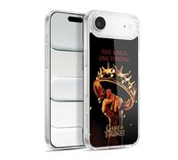 Head Case Designs Officially Licensed HBO Game of Thrones One Throne Key Art Gel Case [Military Grade Protection] Compatible with Apple iPhone 17 Air and Compatible with MagSafe