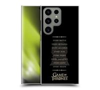 Head Case Designs Officially Licensed HBO Game of Thrones Quote Season 8 For The Throne Art Hard Back Case Compatible With Samsung Galaxy S24 Ultra 5G