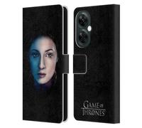 Head Case Designs Officially Licensed HBO Game of Thrones Sansa Stark Valar Morghulis Leather Book Wallet Case Cover Compatible With OnePlus Nord N30