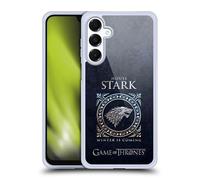 Head Case Designs Officially Licensed HBO Game of Thrones Stark Metallic Sigils Gel Case [Military Grade Protection] Compatible with Samsung Galaxy A16 5G and Compatible with MagSafe