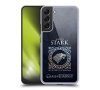 Head Case Designs Officially Licensed HBO Game of Thrones Stark Metallic Sigils Hard Back Case Compatible With Samsung Galaxy S22+ 5G