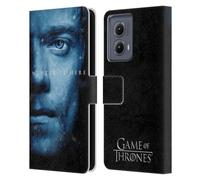 Head Case Designs Officially Licensed HBO Game of Thrones Theon Greyjoy Winter Is Here Leather Book Wallet Case Cover Compatible With Motorola Edge (2024)