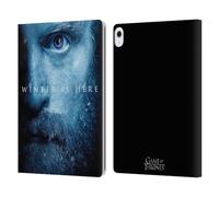 Head Case Designs Officially Licensed HBO Game of Thrones Tormund Winter Is Here Leather Wallet Case Compatible With Apple iPad Air 13 2024/2025