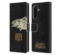 Head Case Designs Officially Licensed HBO Game of Thrones Tully House Mottos Leather Wallet Case Compatible With Samsung Galaxy A17 4G / 5G