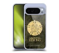 Head Case Designs Officially Licensed HBO Game of Thrones Tyrell Dark Distressed Look Sigils Gel Case [Military Grade Protection] Compatible with Google Pixel 10 Pro XL and Compatible with MagSafe
