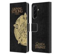 Head Case Designs Officially Licensed HBO Game of Thrones Tyrell House Mottos Leather Wallet Case Compatible With Samsung Galaxy A36 5G