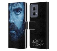 Head Case Designs Officially Licensed HBO Game of Thrones Tyrion Lannister Winter Is Here Leather Book Wallet Case Cover Compatible With Motorola Edge (2024)