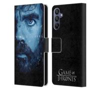 Head Case Designs Officially Licensed HBO Game of Thrones Tyrion Lannister Winter Is Here Leather Wallet Case Compatible With Samsung Galaxy A15