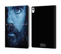 Head Case Designs Officially Licensed HBO Game of Thrones Tyrion Lannister Winter Is Here Leather Wallet Case Compatible With Apple iPad Air 13 2024/2025