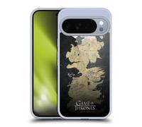 Head Case Designs Officially Licensed HBO Game of Thrones Westeros Map Key Art Gel Case [Military Grade Protection] Compatible with Google Pixel 10 Pro XL and Compatible with MagSafe