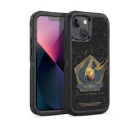 Head Case Designs Officially Licensed Hogwarts Legacy Golden Snidget Graphics Ultra-Armoured Shockproof Case [Military Grade Protection] Compatible With Apple iPhone 13