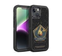 Head Case Designs Officially Licensed Hogwarts Legacy Golden Snidget Graphics Ultra-Armoured Shockproof Case [Military Grade Protection] Compatible With Apple iPhone 14