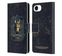Head Case Designs Officially Licensed Hogwarts Legacy The Graphorn Graphics Leather Wallet Case Compatible With Apple iPhone 16e