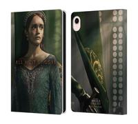 Head Case Designs Officially Licensed House Of The Dragon: Television Series Alicent Season 2 Character Posters Leather Wallet Case Compatible With Apple iPad mini (2021/2024)