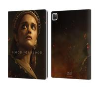 Head Case Designs Officially Licensed House Of The Dragon: Television Series Alicent Season 2 Key Art Leather Wallet Case Compatible With Apple iPad Pro 12.9 2020/2021/2022