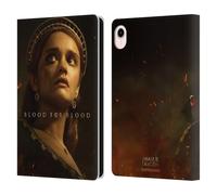 Head Case Designs Officially Licensed House Of The Dragon: Television Series Alicent Season 2 Key Art Leather Wallet Case Compatible With Apple iPad mini (2021/2024)