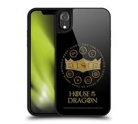 Head Case Designs Officially Licensed House Of The Dragon: Television Series Crown Graphics Gel Armour Case [Military Grade Protection] Compatible With Apple iPhone XR