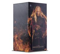Head Case Designs Officially Licensed House Of The Dragon: Television Series Daemon Sigils And Characters Game Console Wrap Case Cover Compatible With Xbox Series X