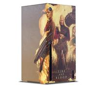 Head Case Designs Officially Licensed House Of The Dragon: Television Series Fire And Blood Sigils And Characters Game Console Wrap Case Cover Compatible With Xbox Series X