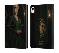Head Case Designs Officially Licensed House Of The Dragon: Television Series Helaena Targaryen Season 2 Key Art Leather Wallet Case Compatible With Apple iPad mini (2021/2024)