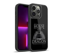 Head Case Designs Officially Licensed House Of The Dragon: Television Series Iron Throne Graphics Gel Armour Case [Military Grade Protection] Compatible With Apple iPhone 13 Pro