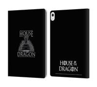 Head Case Designs Officially Licensed House Of The Dragon: Television Series Iron Throne Graphics Leather Wallet Case Compatible With Apple iPad Air 13 2024/2025