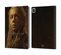 Head Case Designs Officially Licensed House Of The Dragon: Television Series Rhaenyra Season 2 Key Art Leather Wallet Case Compatible With Apple iPad Pro 12.9 2020/2021/2022
