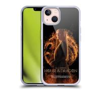 Head Case Designs Officially Licensed House Of The Dragon: Television Series Rhaenys Key Art Gel Case [Military Grade Protection] Compatible with Apple iPhone 13 and Compatible with MagSafe