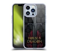 Head Case Designs Officially Licensed House Of The Dragon: Television Series Sword Graphics Gel Case [Military Grade Protection] Compatible with Apple iPhone 13 Pro and Compatible with MagSafe