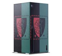 Head Case Designs Officially Licensed House Of The Dragon: Television Series Targaryen And Hightower Sigils And Characters Game Console Wrap Case Cover Compatible With Xbox Series X