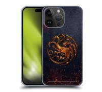 Head Case Designs Officially Licensed House Of The Dragon: Television Series Targaryen Emblem Graphics Hard Back Case Compatible With Apple iPhone 15 Pro Max