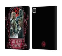 Head Case Designs Officially Licensed House Of The Dragon: Television Series The Black Council Season 2 Key Art Leather Wallet Case Compatible With Apple iPad Pro 12.9 2020/2021/2022