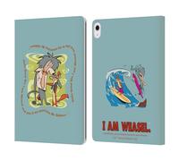 Head Case Designs Officially Licensed I Am Weasel. Hello Good Sir Graphics Leather Wallet Case Compatible With Apple iPad Air 13 2024/2025