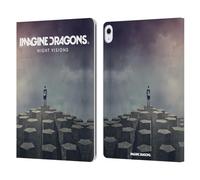 Head Case Designs Officially Licensed Imagine Dragons Night Visions Album Cover Key Art Leather Wallet Case Compatible With Apple iPad Air 13 2024/2025